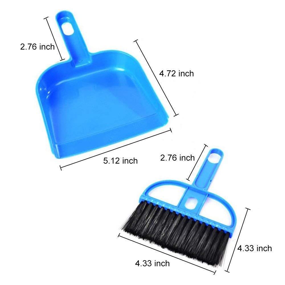 2213 Mini Dustpan with Brush Broom Set for Multipurpose Cleaning - 2 pcs - SkyShopy 2213 Mini Dustpan with Brush Broom Set for Multipurpose Cleaning - 2 pcs - SkyShopy